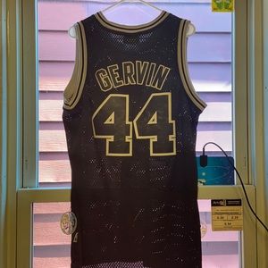 George “the ice man” Gervin adidas hardwood classic jersey